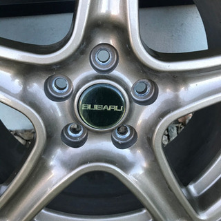 スバル純正　アルミホイール　スタッドレスタイヤ付き　4本セット 締切間近！！スバル純正アルミホイール付き スタッドレスタイヤ4