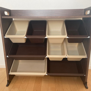 アイリスオーヤマ　おもちゃ箱の画像