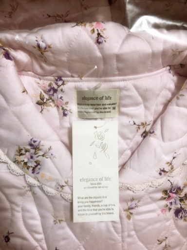 elegance of life ガウン　ルームウェア　日本製　定価１万円
