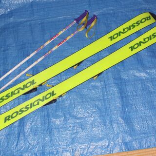 小学生用　スキー/ストック　セット　ロシニョールの画像
