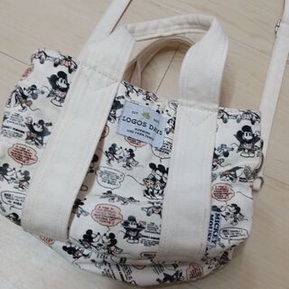 ★LOGOS DAYS★ミッキー&ミニー★ディズニーコラボ★ハンドバッグ★の画像