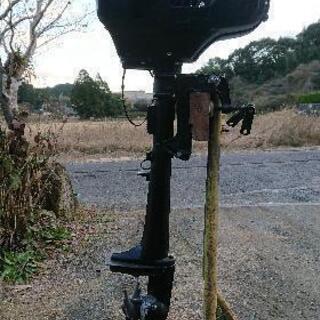 船外機スタンド。