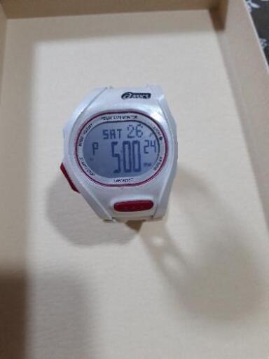 asics　ランニング用腕時計