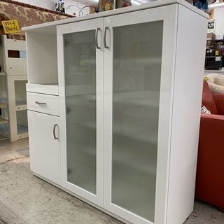【クリーニング＆メンテ済】ニトリ　キッチンカウンター　レンジボード　キッチン収納