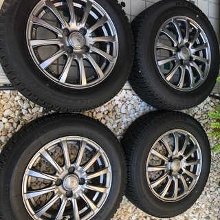 値下げ！18年製☆小型車用スタッドレス☆PCD100