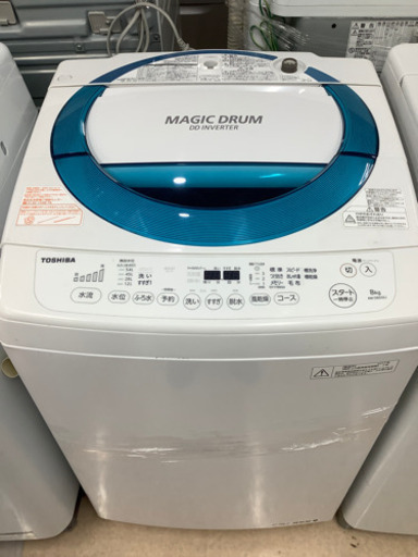 安心の6ヶ月保証付!! 【東芝17年製】 簡易乾燥機能付洗濯機 【トレファク町田店】