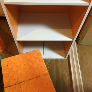 【カラーボックス】オレンジの画像