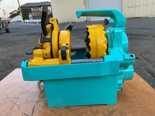 実演動画付 分解してからわかる事があります 分解整備済 レッキス ネジきり機 N20AⅢ しぶろく君 自動切上 1/2～3/4