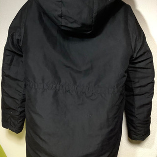 リバーシブル☆ ブラック　レディースコートの画像