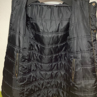 リバーシブル☆ ブラック　レディースコートの画像