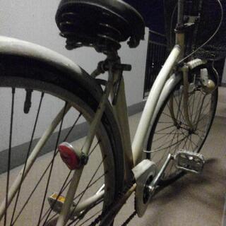 中古自転車ジャンク普通に乗れないの画像