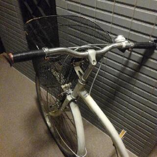 中古自転車ジャンク普通に乗れないの画像