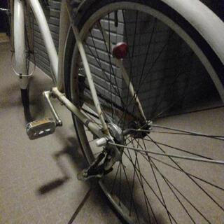 中古自転車ジャンク普通に乗れないの画像