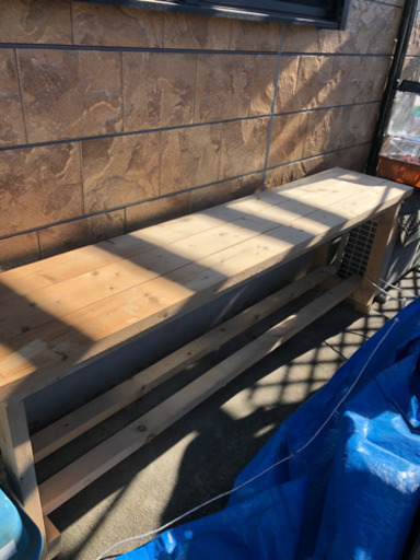 ガーデン用木製の台