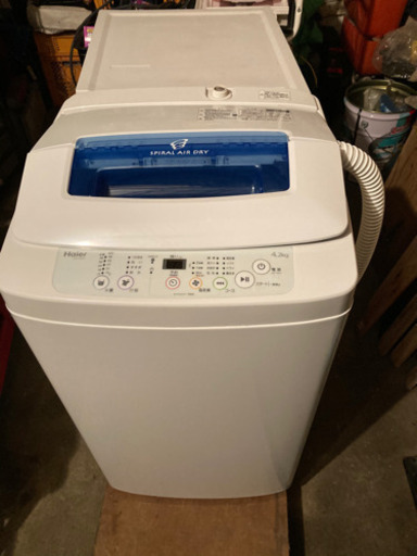 ハイアール　洗濯機　2015年　JW-K42H 4.2L 小型