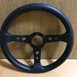 ステアリング　黒