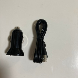 新品未使用品、マイクロUSB シガーソケットセット