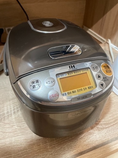 象印 IH炊飯器NP-GE05 3号炊き