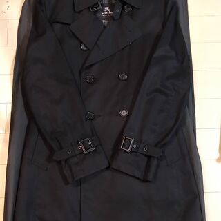 値下げ【新古品】バーバリーブラックレーベル トレンチコート 黒 Lサイズ