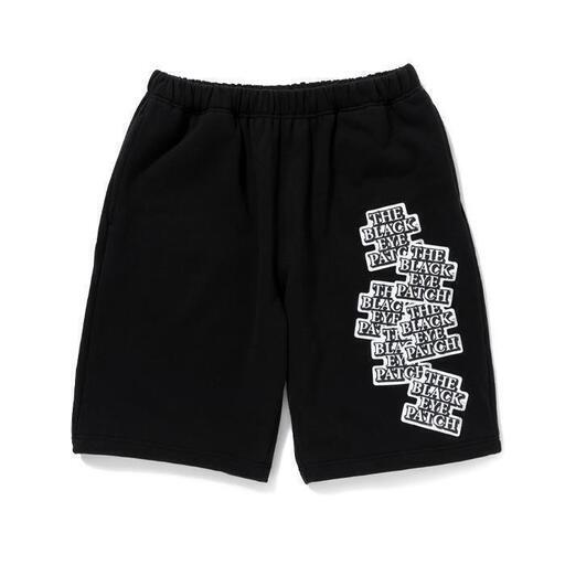 L.H.P x Black Eye Patch LABEL SWEAT SHORTS