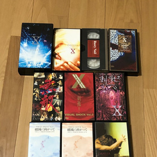 X JAPANビデオ10点セットの画像