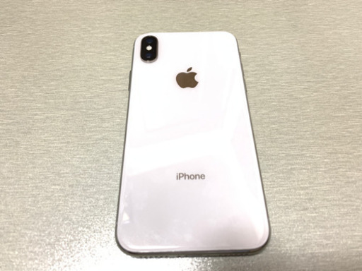 iPhone X 256GB シルバー SoftBank 中古美品