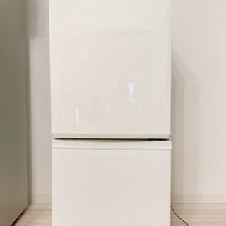 SHARP ホワイト 2ドア 冷凍庫 東京23区内送料無料 SHARP 2ドア冷蔵庫