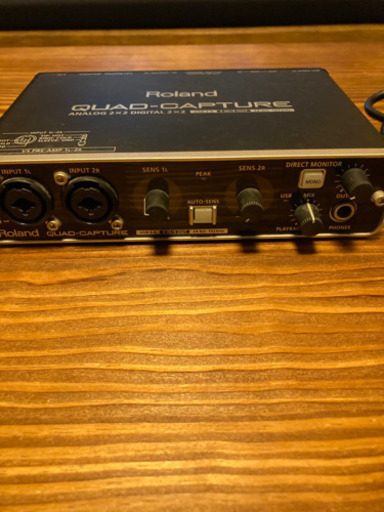 オーディオインターフェース　Roland QUAD CAPTURE UA-55