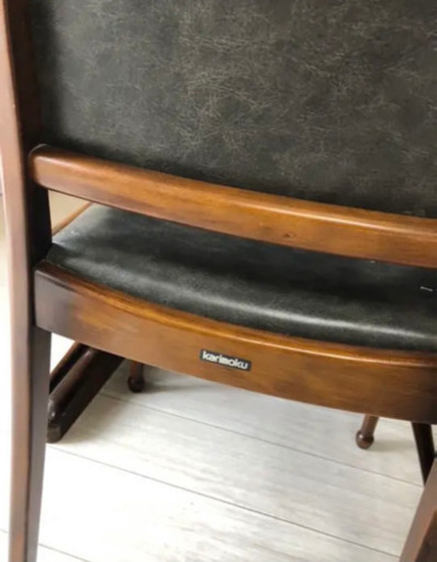 カリモク　4脚セット！　チェア