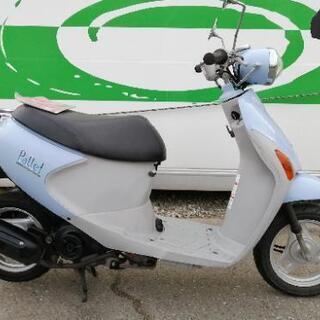 低走行!1454km 　SUZUKI　レッツ4パレット　優しい色です。リコール済　良く走ります!原付　バイクの画像