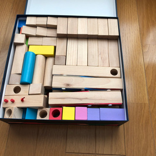 譲ります。　　　ピタゴラ風　積み木　　