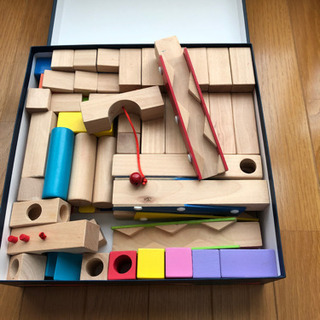 譲ります。　　　ピタゴラ風　積み木　　の画像