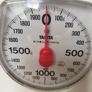 TANITA キッチンスケールの画像