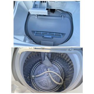 2018年製 シャープ 5．5kg洗濯乾燥機 keyword キーワードホワイト ES