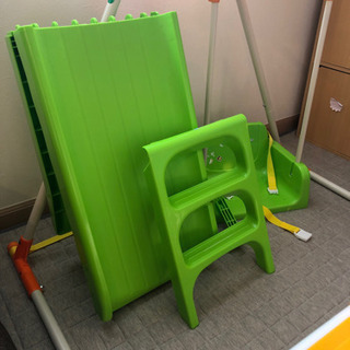 キッズジャングルジム　滑り台・ブランコ有りの画像