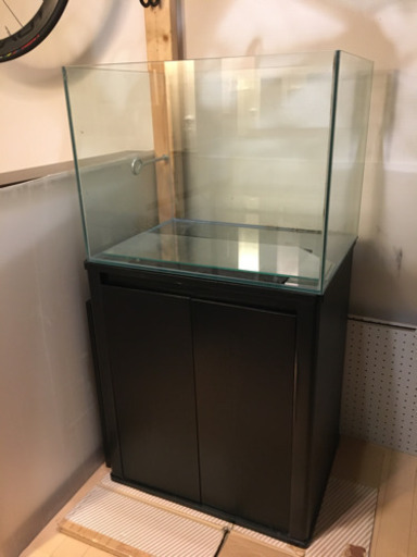 水槽、水槽台、龍王石、流木セット