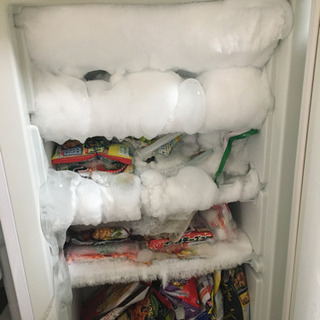 ノンフロン冷凍庫　使えますがジャンクの画像