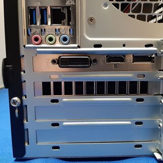 値下げ❕ゲーミング PC  i7 4770 GTX1050Ti SSD＋２３インチモニター★の画像