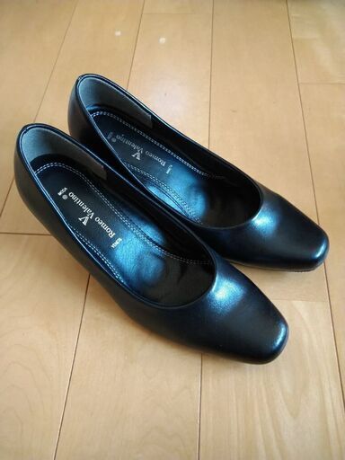 ロメオバレンティノ パンプス 23cm黒