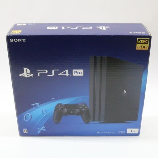 香水匂い有　電源コード社外品3ｍ　PS4　 Pro 1TB　ジェットブラック　プレイステーション4　PlayStation4 プレステ4 PS4 CUH-7200B B01 黒 本体 プロ