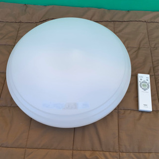 NEC  LEDシーリングライト　8畳　2018年製　調光リモコ...