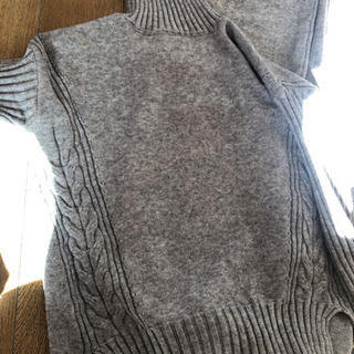 ニットのお洒落なセットアップ♡の画像
