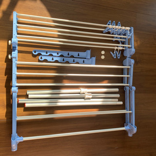 室内物干しの画像