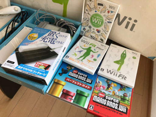 wii + wii fit 色々セット！！