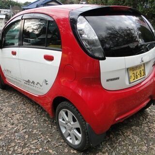 【在庫処分】平成21年9月。電気自動車三菱アイミーブ。車検：令和3年11月13日の画像