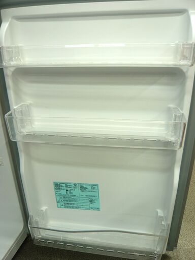 西岡店 冷蔵庫 121L 2017年製 ハイアール JR-N121A  シルバー 2ドア Haier 100Lクラス 