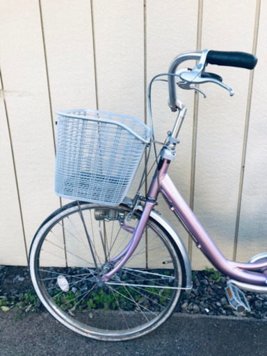 ③1356番✨ブリヂストン自転車‼️ BRIDGESTONE（ブリヂストン） ママチャリ シティ 自転車 フレーミー 26 