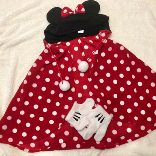 Disney ミニーちゃん　ポンチョ