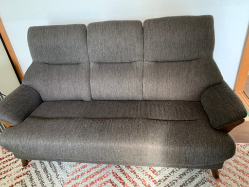 ニトリのファブリックソファ