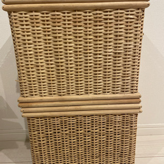 無印　カゴ　2つ